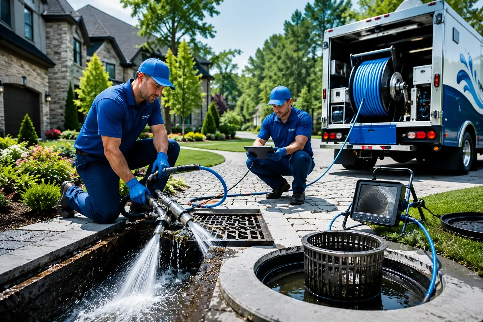Local outdoor drain cleaning professionals in Mechanicsburg, PA